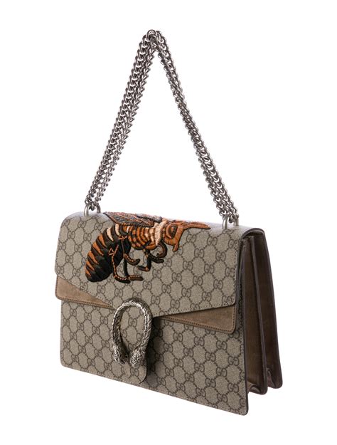 gucci dionysus bag with bee original price|gucci dionysus bag suede.